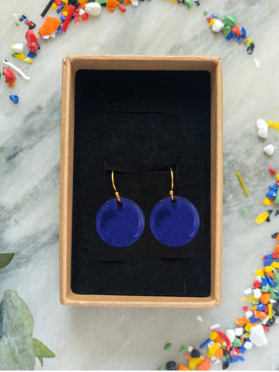 Domed Disk Earrings - Belle Design