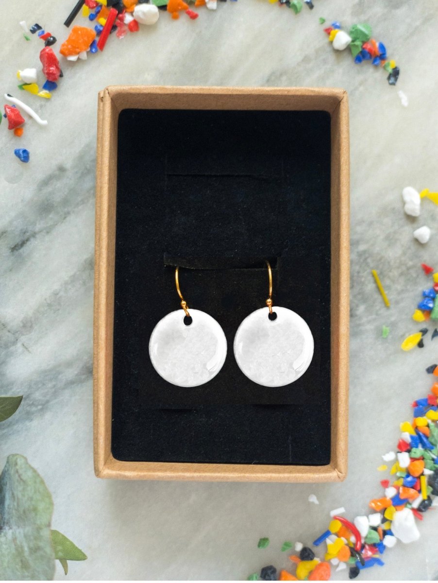 Domed Disk Earrings - Belle Design
