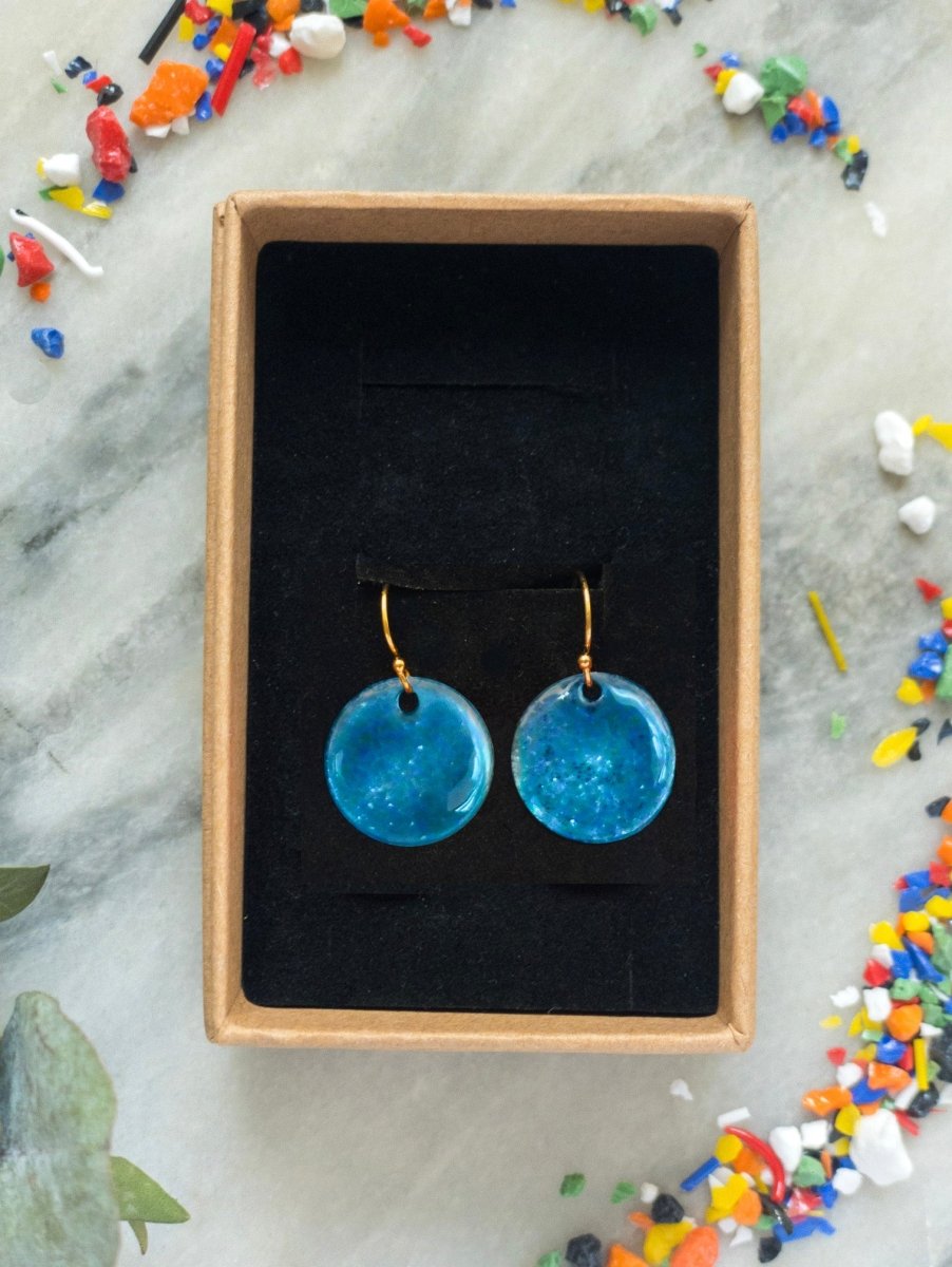 Domed Disk Earrings - Belle Design