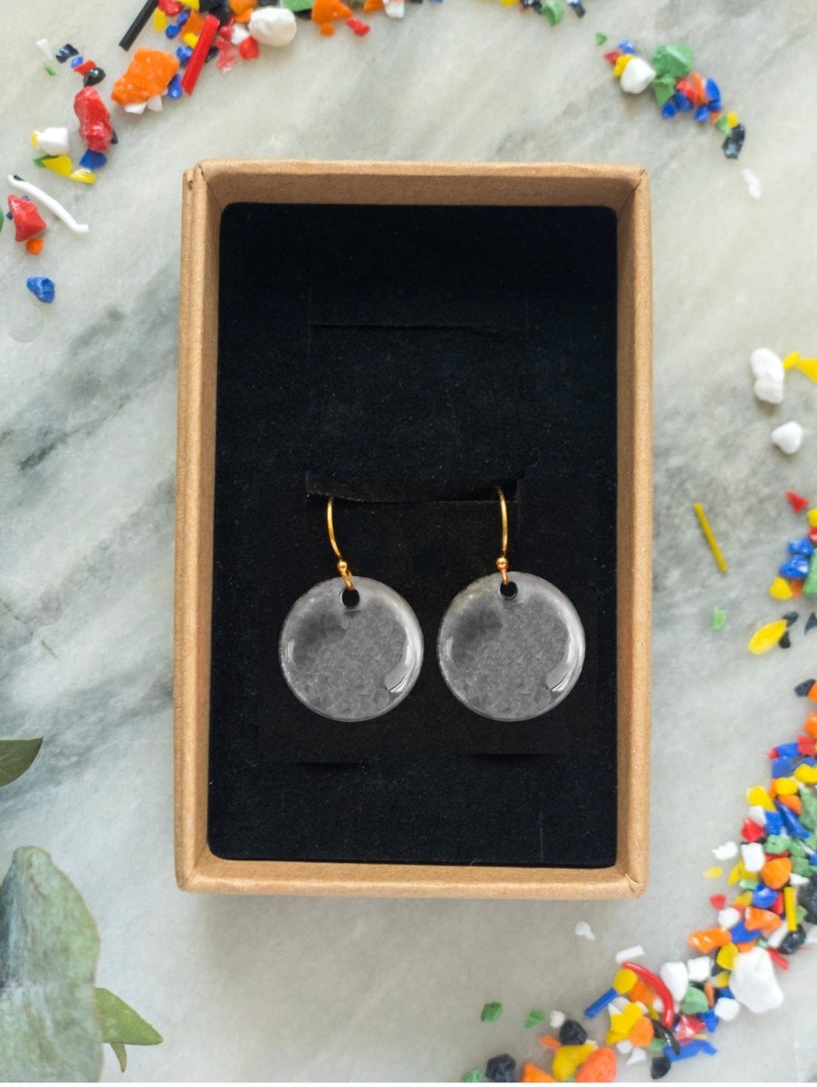 Domed Disk Earrings - Belle Design