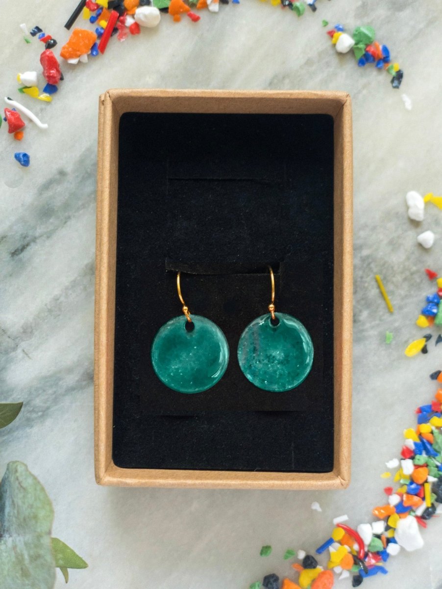 Domed Disk Earrings - Belle Design