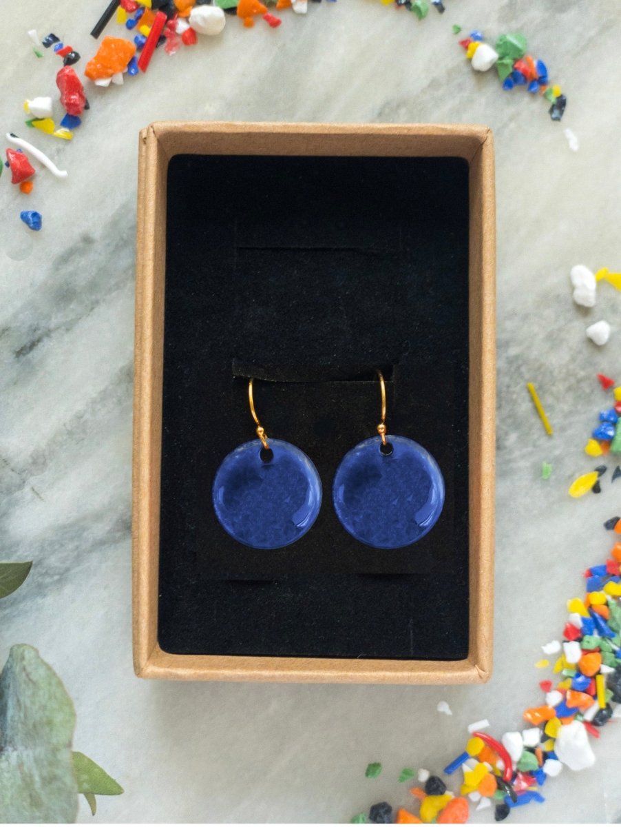 Domed Disk Earrings - Belle Design