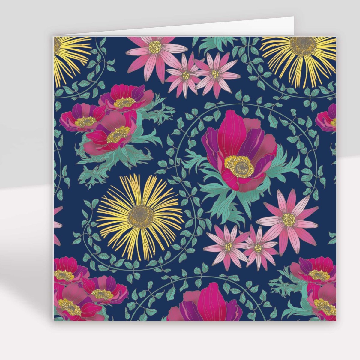 Inula Botanical Greeting Card - Belle Design