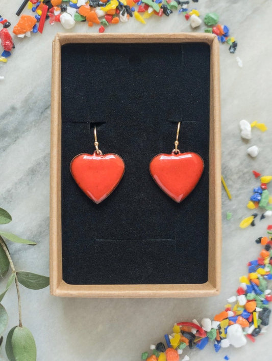 Love Heart Earrings - Belle Design