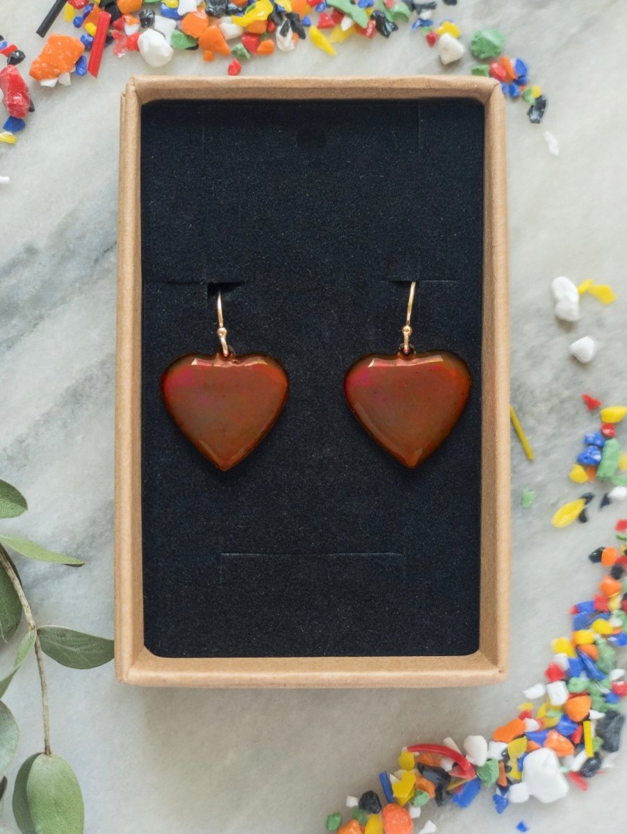 Love Heart Earrings - Belle Design