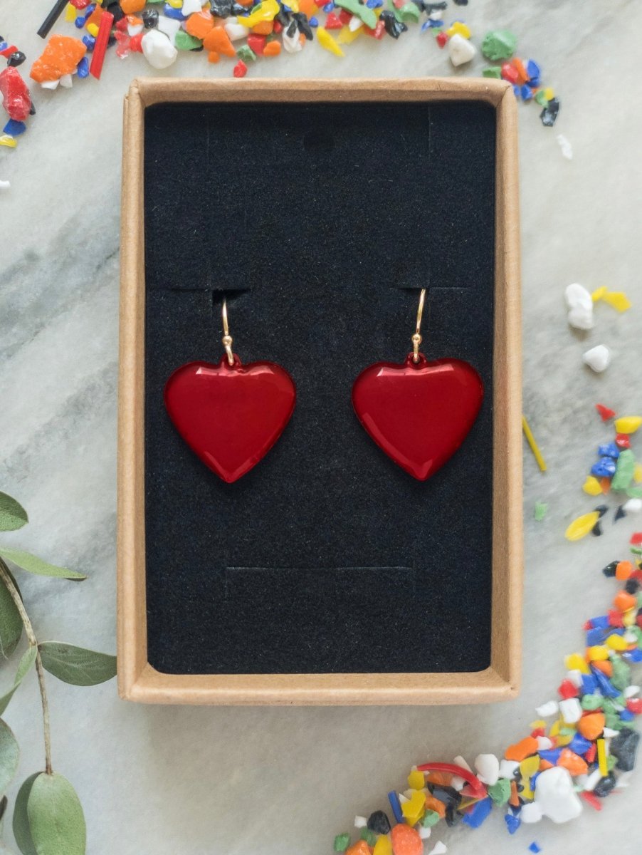 Love Heart Earrings - Belle Design