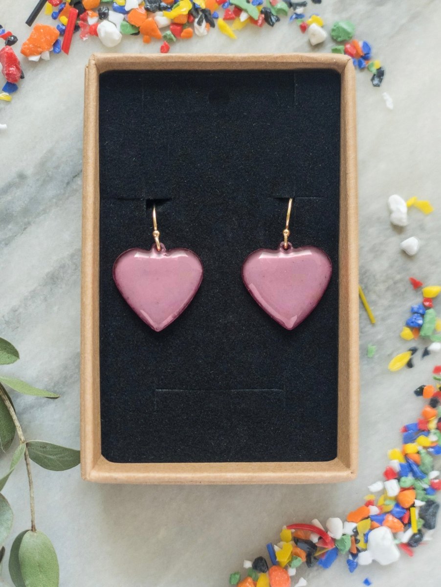 Love Heart Earrings - Belle Design