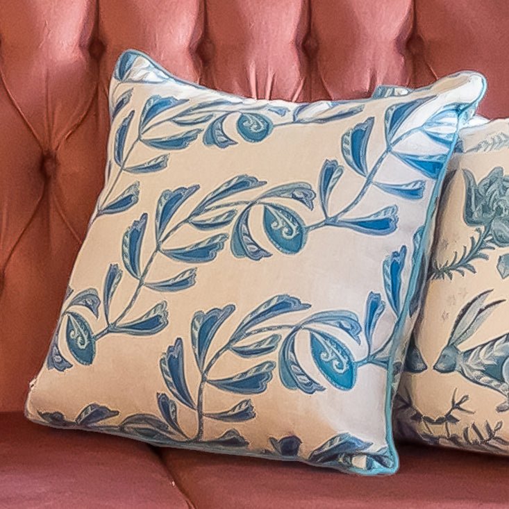 Original 'Forest Foliage Design' Cushion - Belle Design