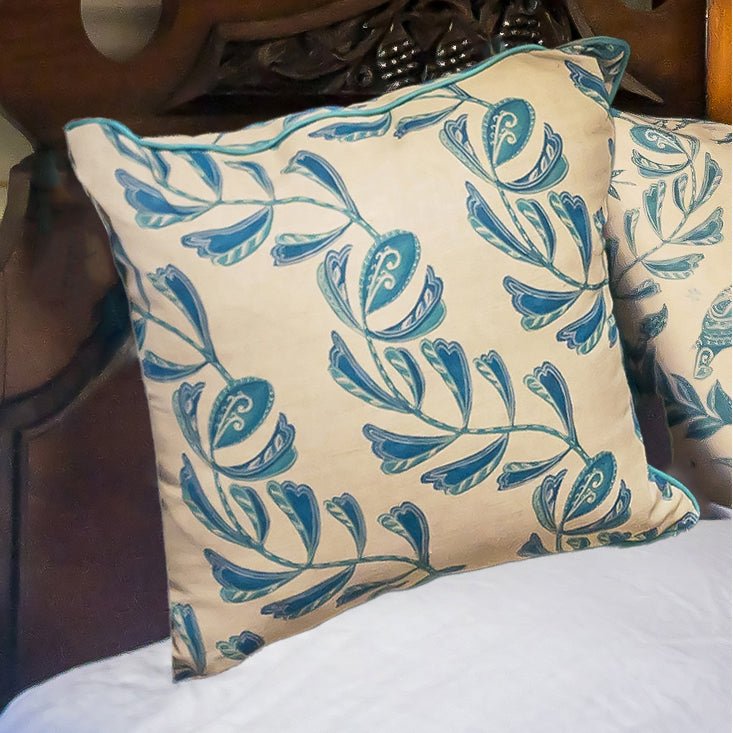 Original 'Forest Foliage Design' Cushion - Belle Design