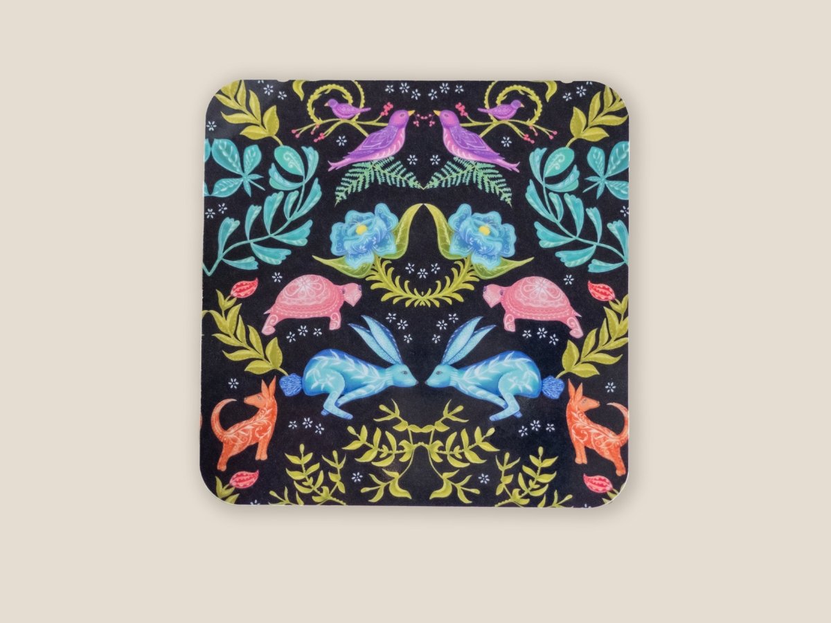 Original 'Hare and Tortoise Design Coaster - Belle Design