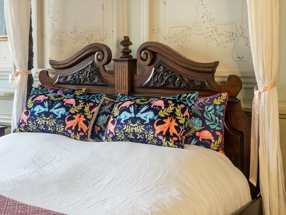 Original 'Hare and Tortoise Design' Cushions - Belle Design