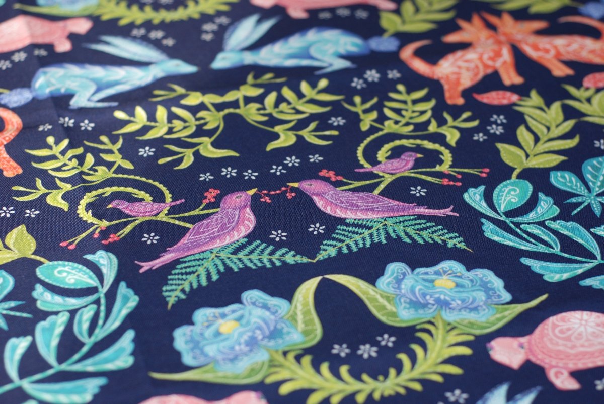 Original Hare and Tortoise Design Fabric - Belle Design