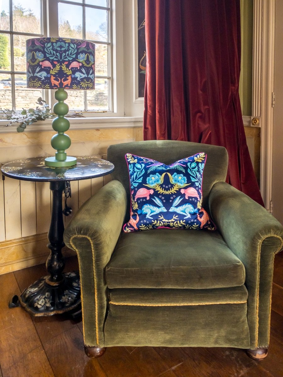 Original 'Hare and Tortoise Design' Lampshade - Belle Design