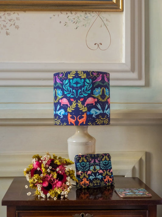 Original 'Hare and Tortoise Design' Lampshade - Belle Design