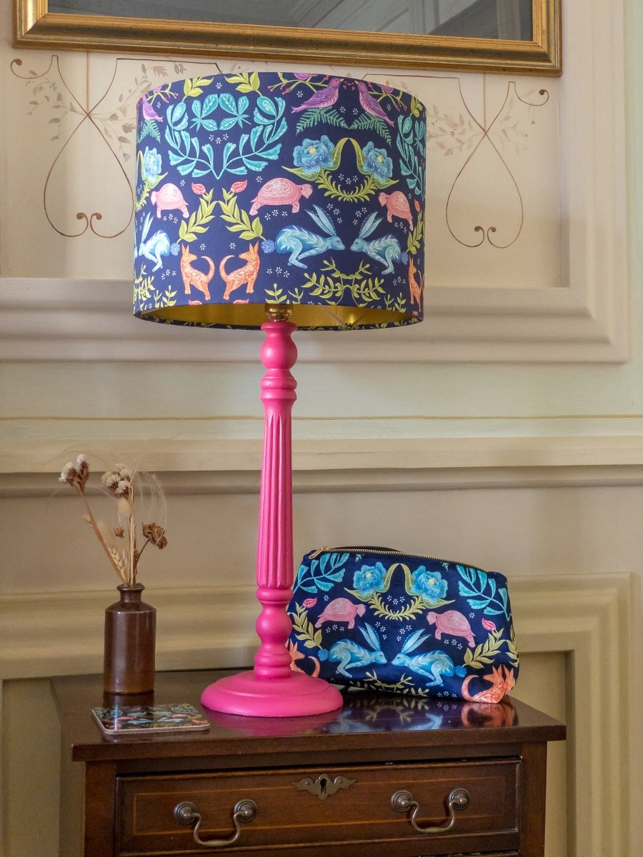 Original 'Hare and Tortoise Design' Lampshade - Belle Design