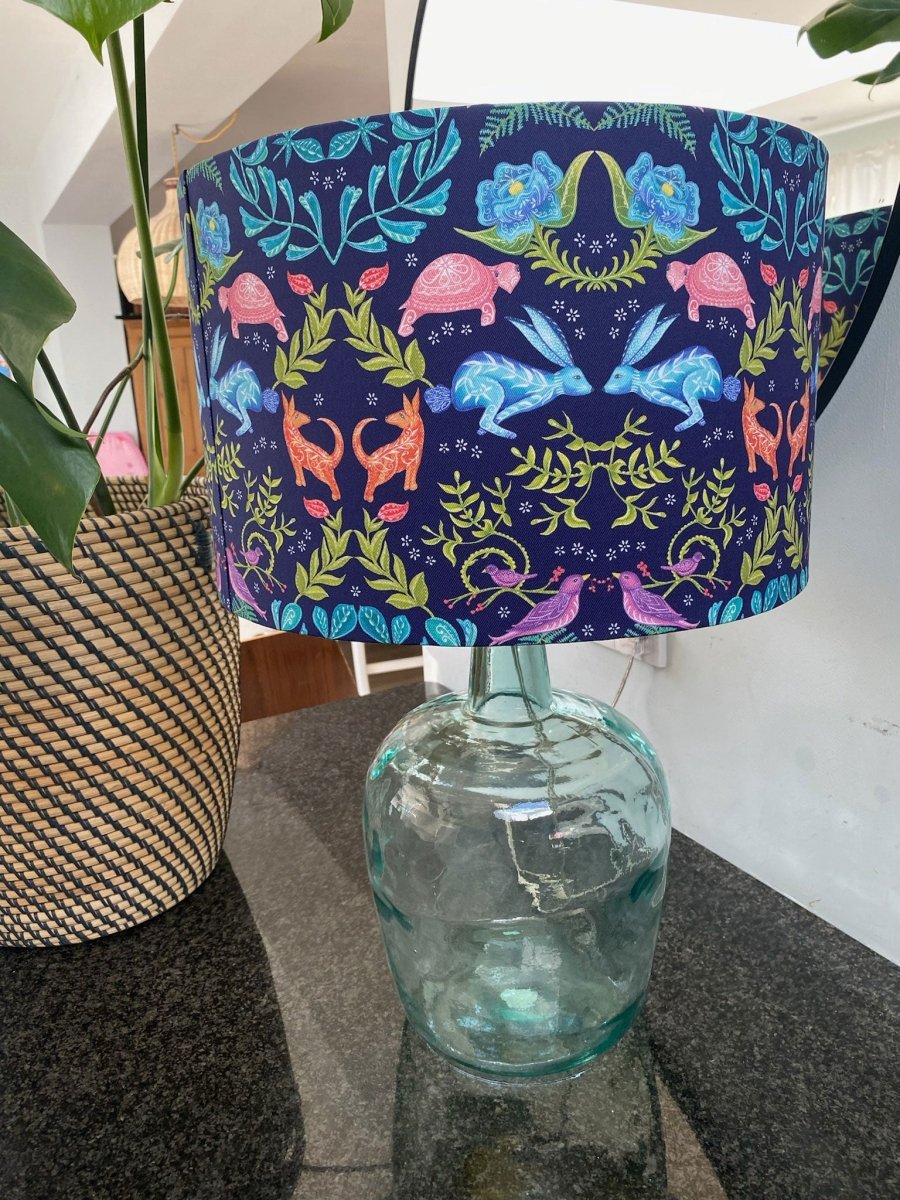 Original 'Hare and Tortoise Design' Lampshade - Belle Design
