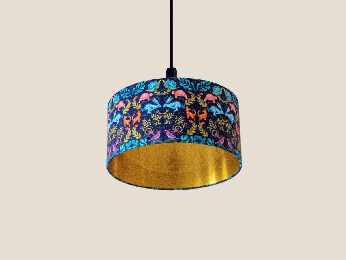 Original 'Hare and Tortoise Design' Lampshade - Belle Design