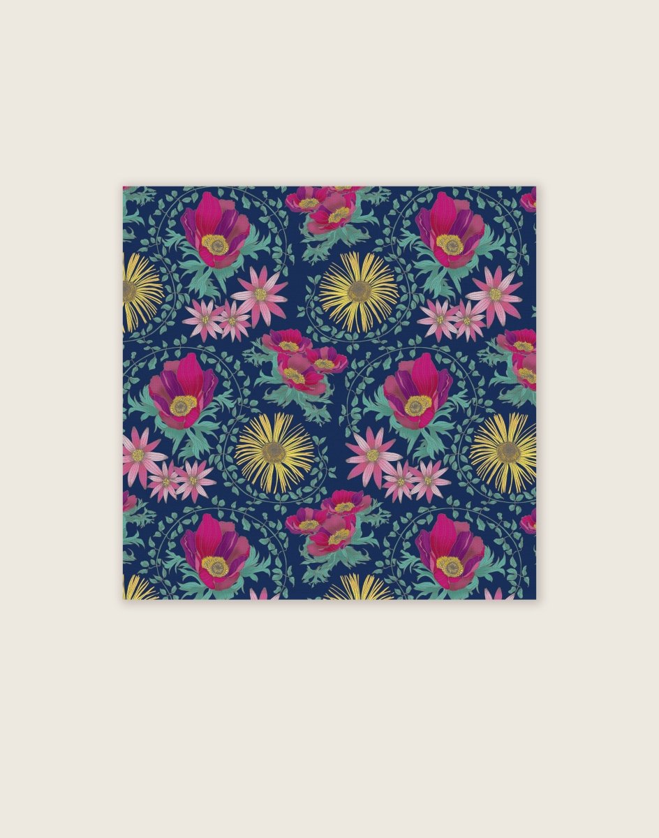 Original Inula Design Napkin Navy - Belle Design