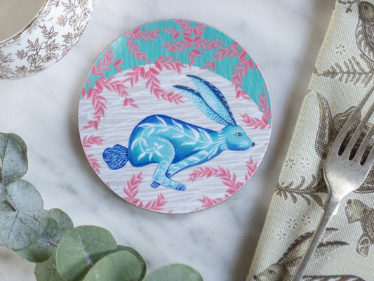 Original 'Spring Hare' Design Coasters - Belle Design