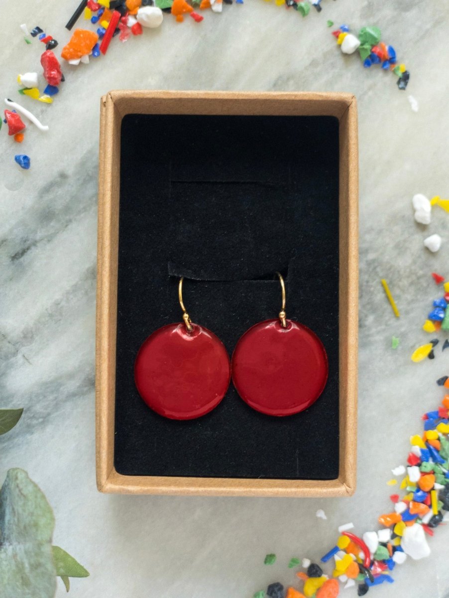 Disk Earrings - Belle Design