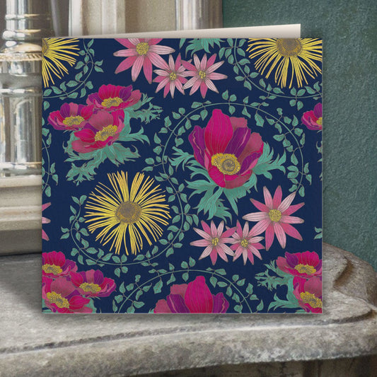 Inula Botanical Greeting Card - Belle Design