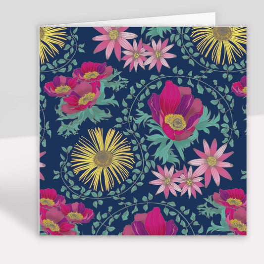 Inula Botanical Greeting Card - Belle Design