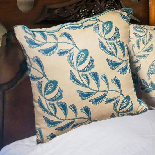 Original 'Forest Foliage Design' Cushion - Belle Design