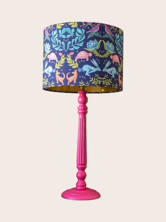 Original 'Hare and Tortoise Design' Lampshade - Belle Design