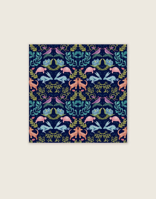 Original Hare and Tortoise Design Napkin - Belle Design