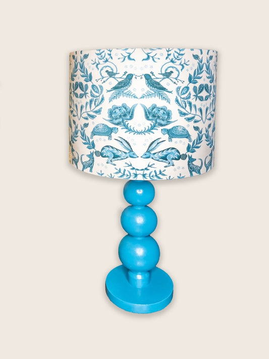 Original 'Hare and Tortoise Design' Two Tone Lampshade - Belle Design