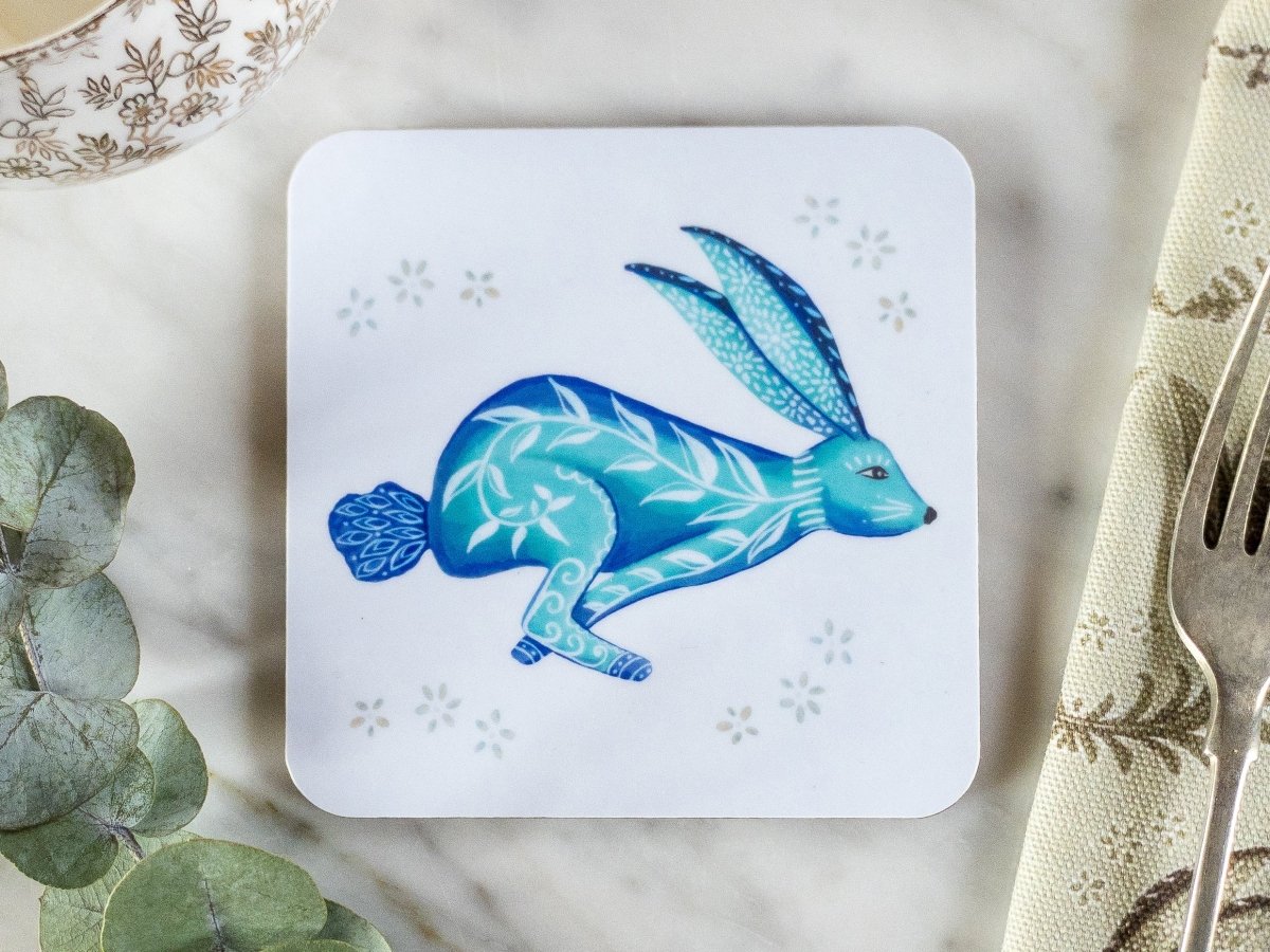 Original 'Hare Design Coaster' White - Belle Design