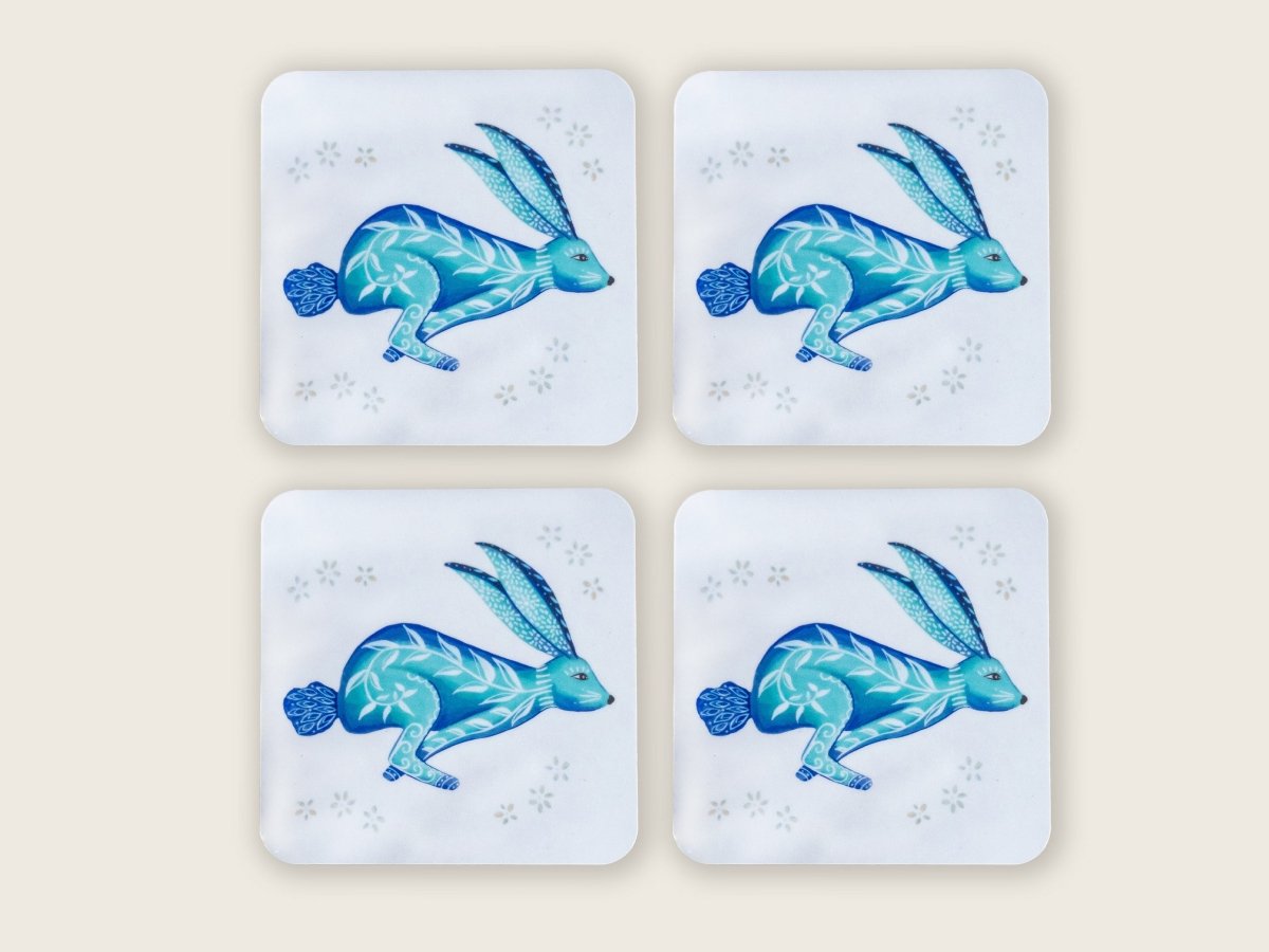 Original 'Hare Design Coaster' White - Belle Design