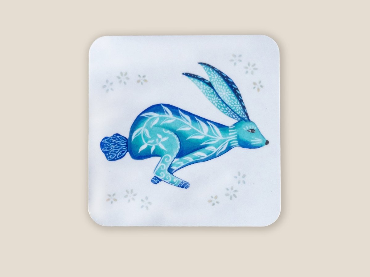 Original 'Hare Design Coaster' White - Belle Design