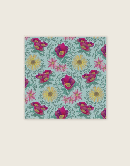 Original Inula Design Napkin Sea Green - Belle Design