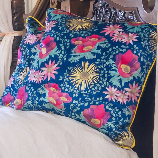 Original 'Inula Floral Design' Cushion - Belle Design