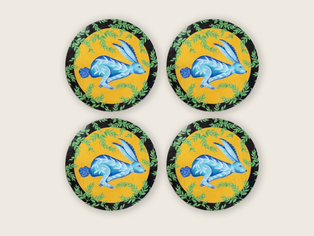 Original 'Moon Hare' Design Coasters - Belle Design