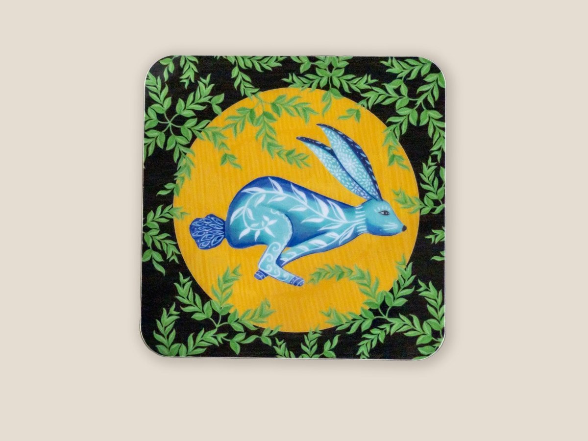 Original 'Moon Hare' Design Coasters - Belle Design