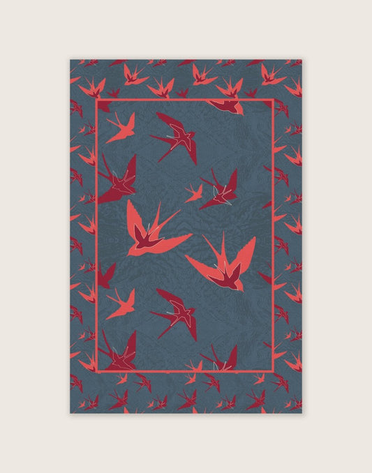 Original Swallows Design Tea Towels Night - Belle Design