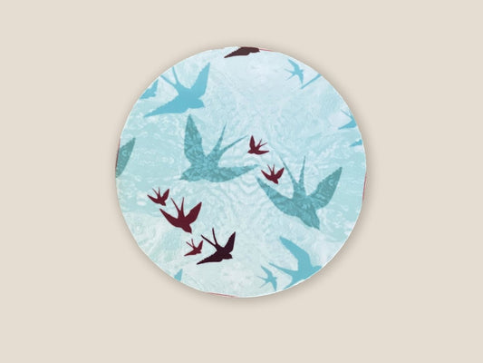 Original 'Swooping Swallows Dawn' Design Coasters - Belle Design